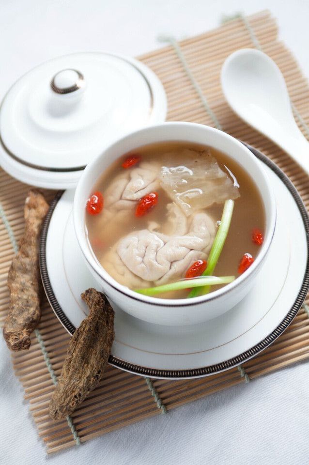 安神补脑益智宁心天麻炖猪脑汤做法