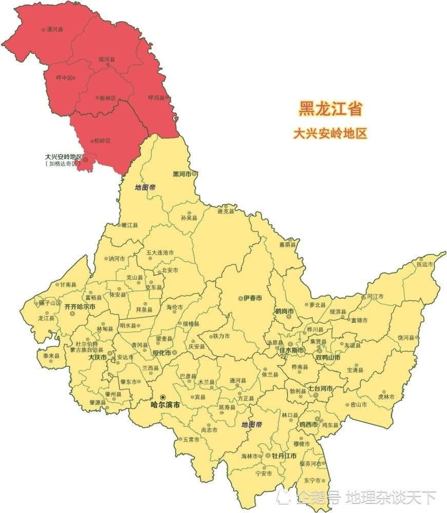 加格达奇地图 腾讯网