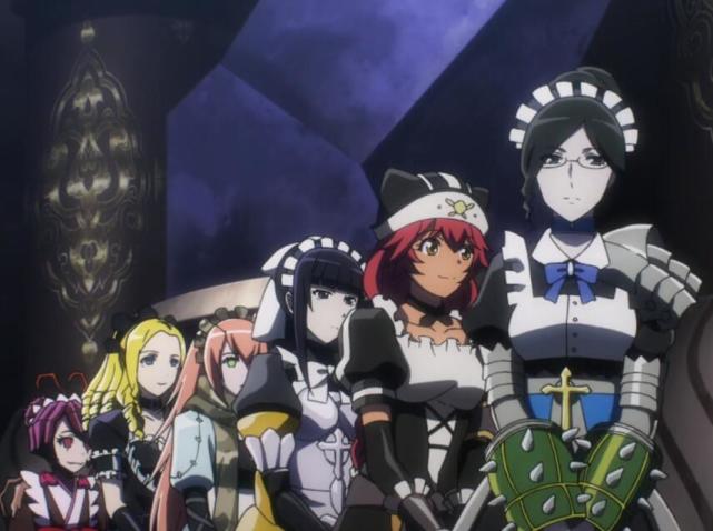 女仆开始慢慢内卷起来,在动画里出现了"俺已自了宫"的"战斗女仆"团