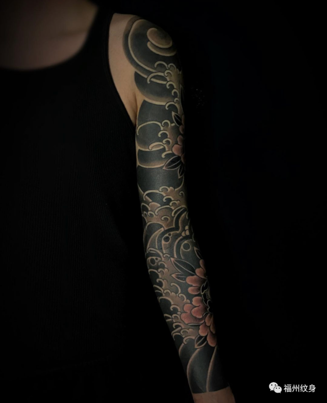 花臂纹身图案高清b