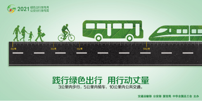 公共机构节能宣传月暨禁塑宣传周倡导绿色出行