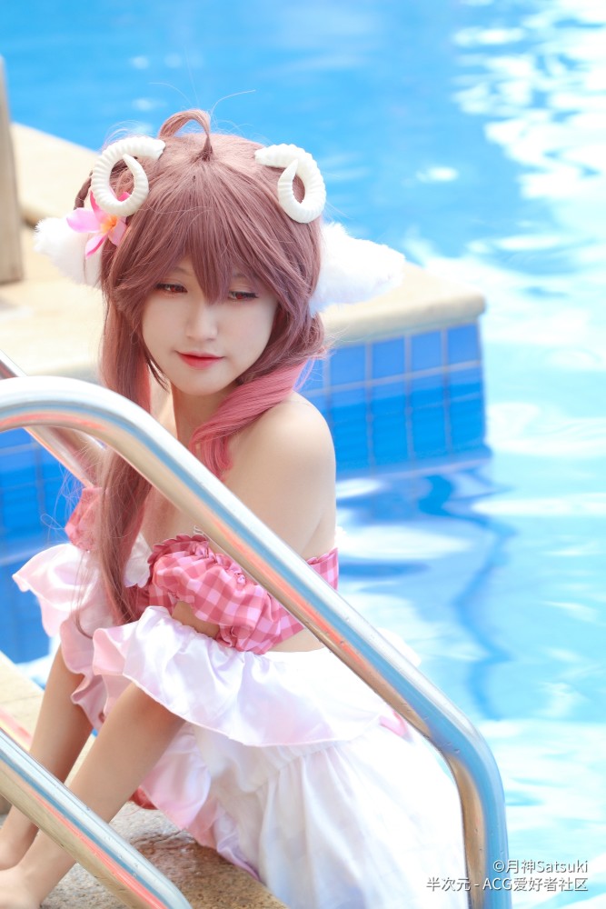 【cos正片】明日方舟 艾雅法拉 珊瑚海岸