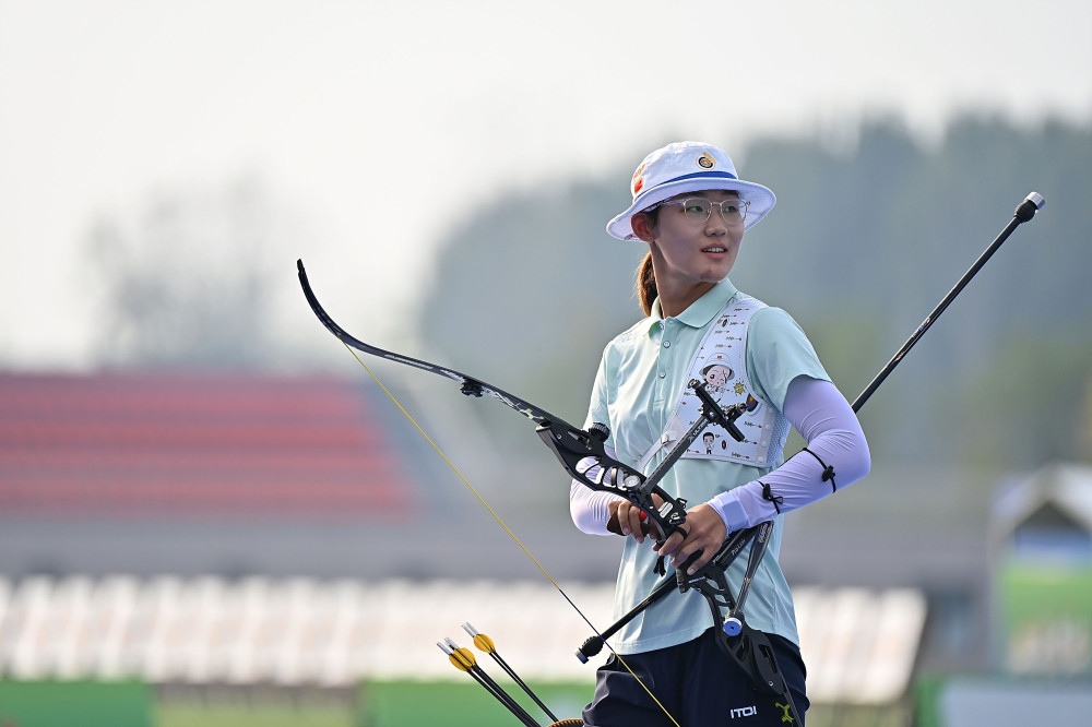 中国最美射箭女孩图片
