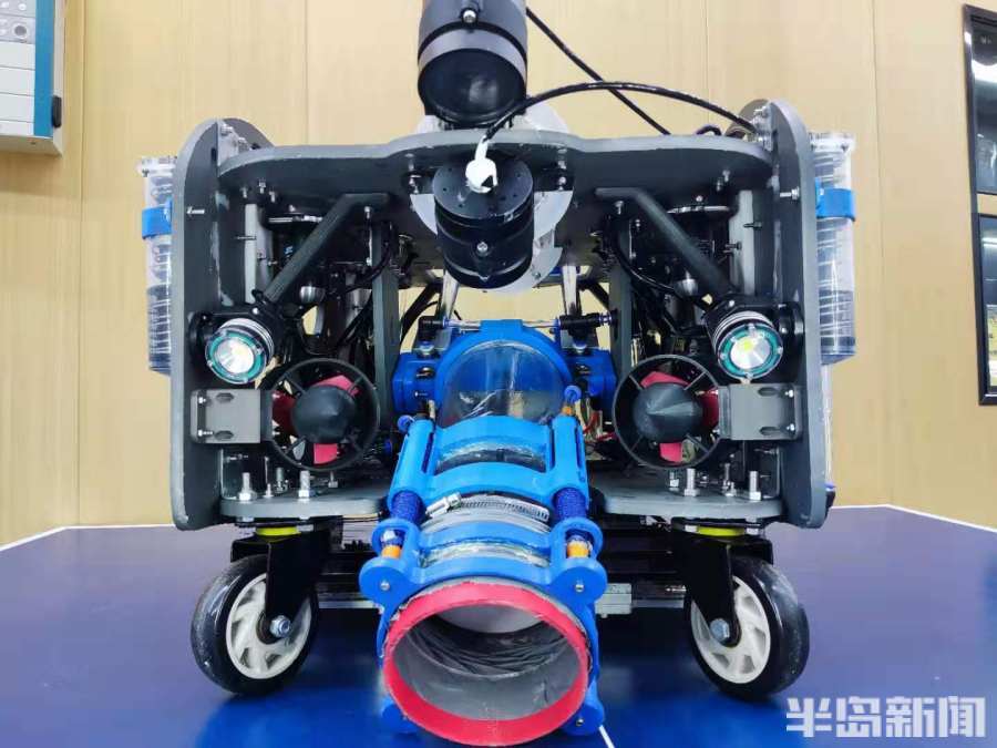 虽然组建一款机器人并非难事,但靠气动实现吸捕却是创新,尤其吸捕海参