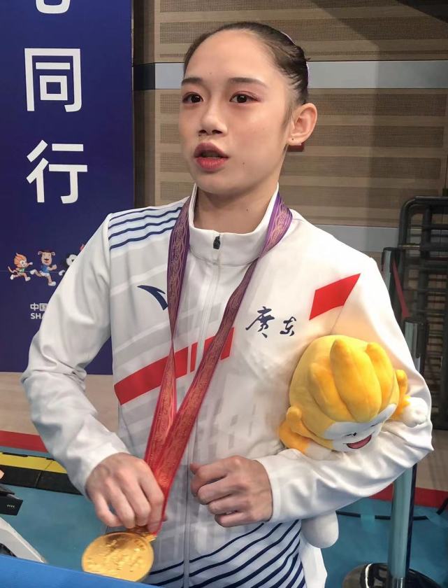 【全运会】"三朝元老"刘婷婷率广东体操小花女团卫冕
