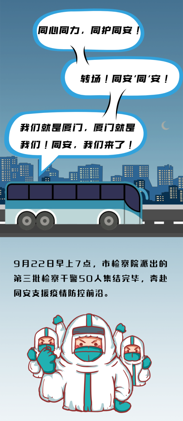 抗疫一线|厦门市检察院星夜集结50位干警驰援同安疫情防控