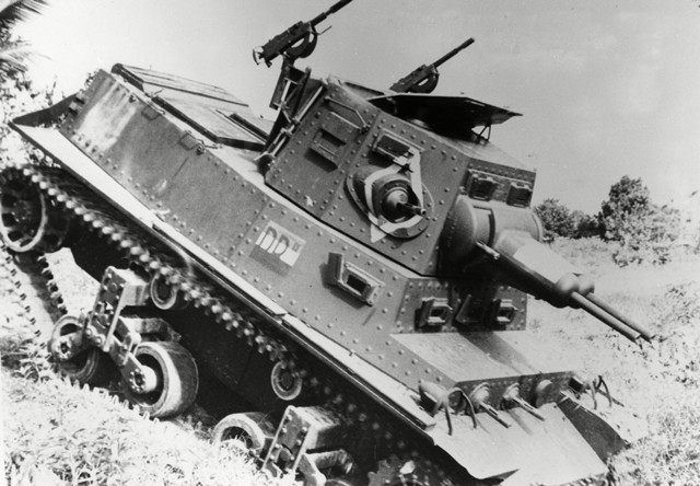 坦克界的火力小怪兽 二战美国为荷兰生产的mtls 1g14坦克 全网搜