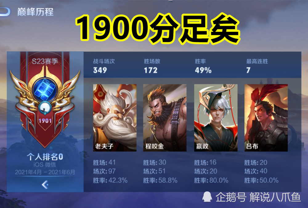 王者荣耀巅峰赛故意掉分可耻但明知道输不拿战力是真的香