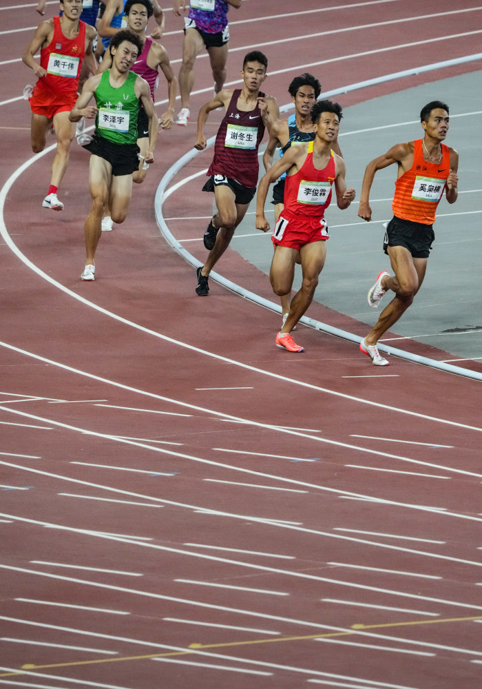 (全运会)田径——男子800米决赛赛况