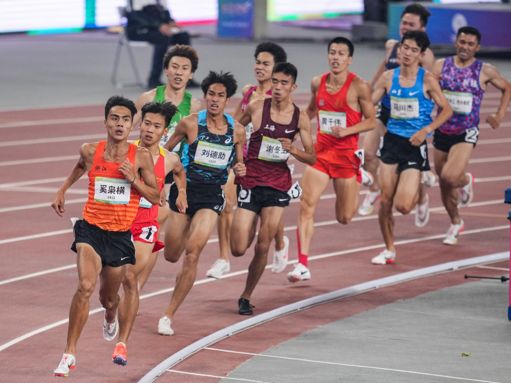 全运会田径男子800米决赛赛况