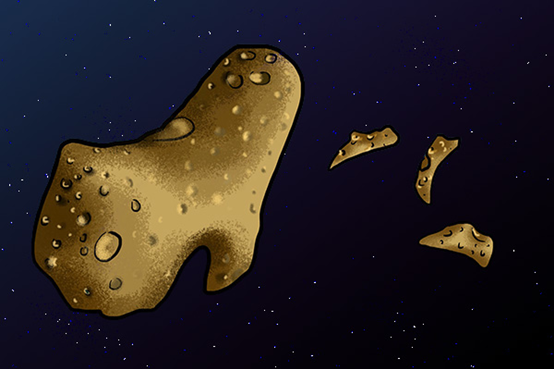 浪漫的迷你小行星爱神星