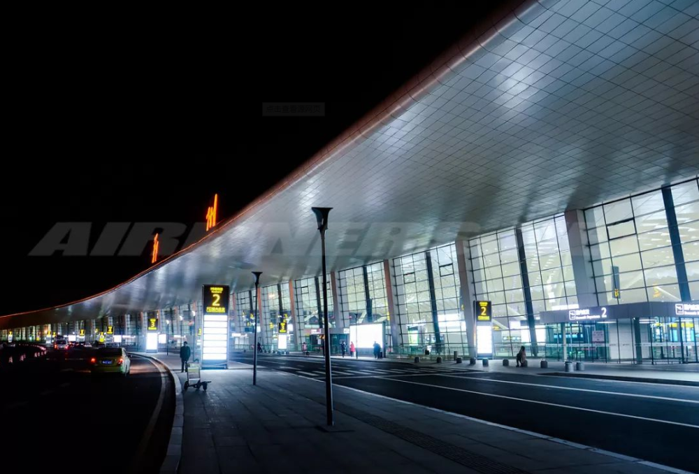 郑州机场夜晚照片图片