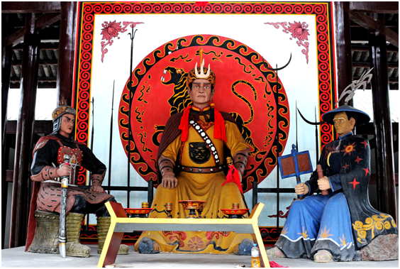 年),距今已有431年的历史了,是全国唯一一座供有彝族英雄孟获的寺庙