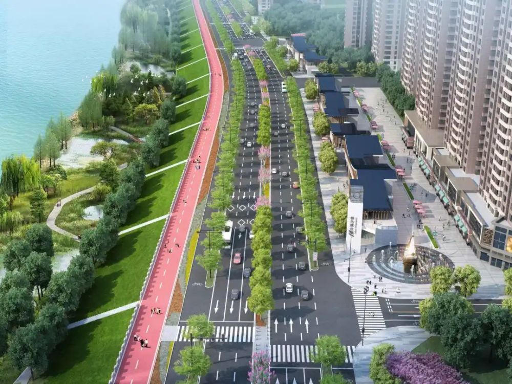 "工程的一部分,我市将率先对滨河南路(胜利西路—纬四路)进行规划改造