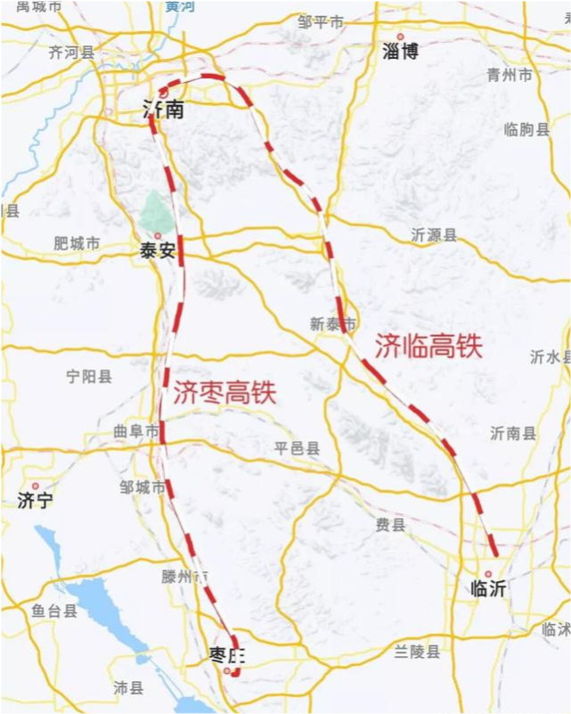 济临高铁的建设迫切性比济枣高铁要更强济枣与京沪存在功能重叠