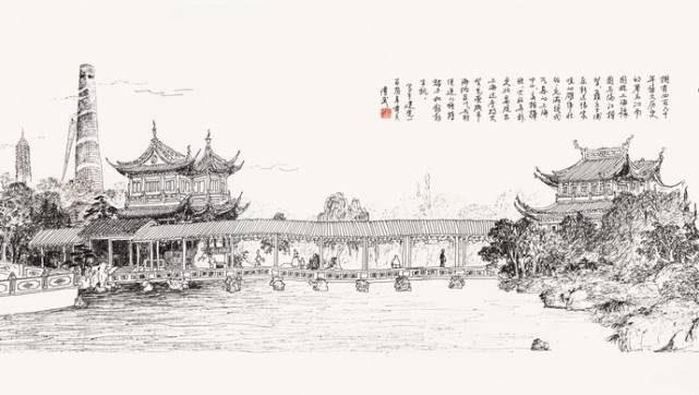 上海画家笔下的豫园什么样这场画展即将在豫园举行