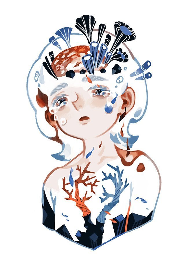 童稚|插画师 森林小矮锤