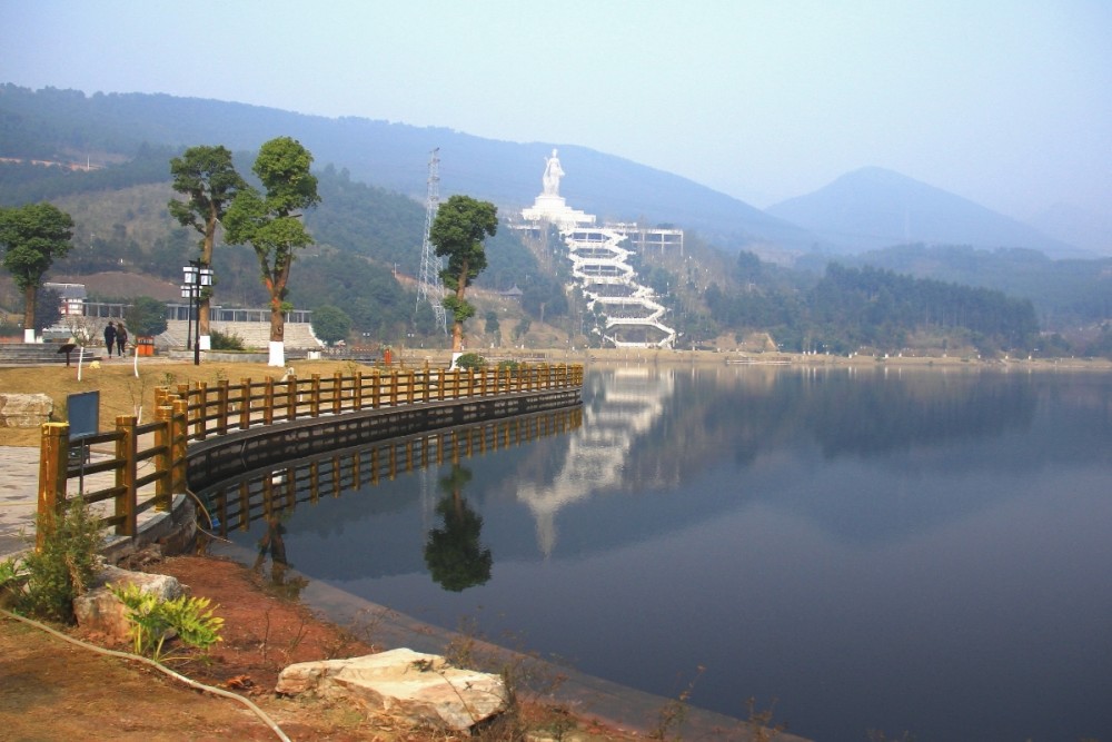 永川神女湖美景