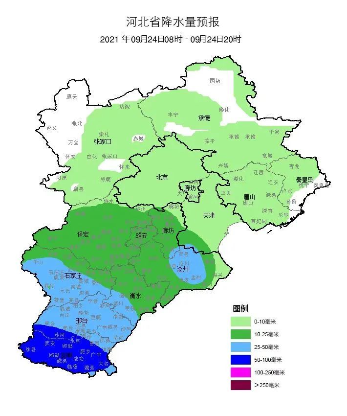 连下5天小雨大雨沧州阴雨连绵