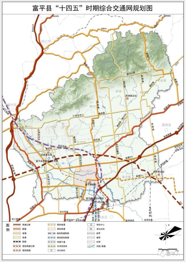 s20大凤高速富平段将在庄里设出入口