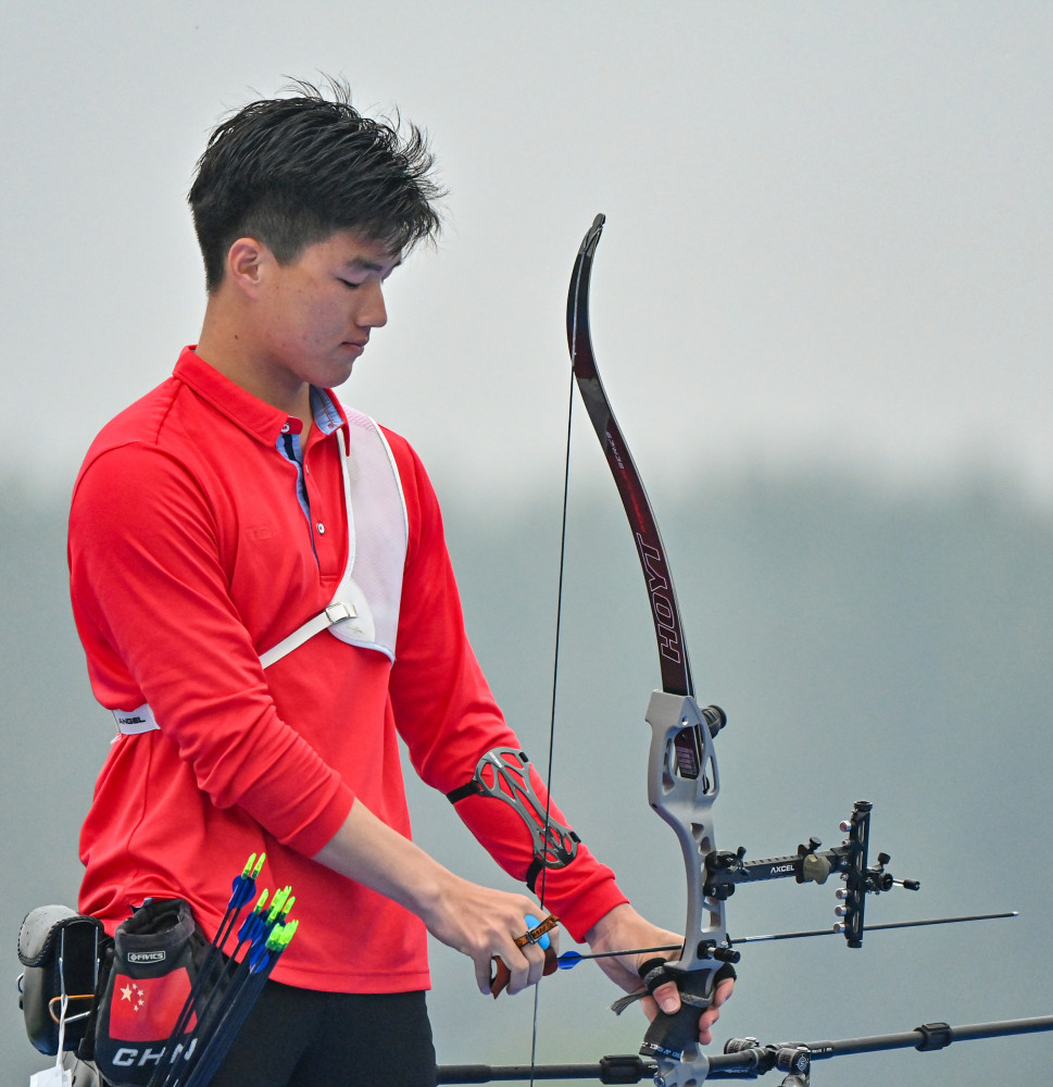 (全运会)射箭——男子反曲弓个人决赛:吉林队选手魏绍轩夺冠_腾讯新闻