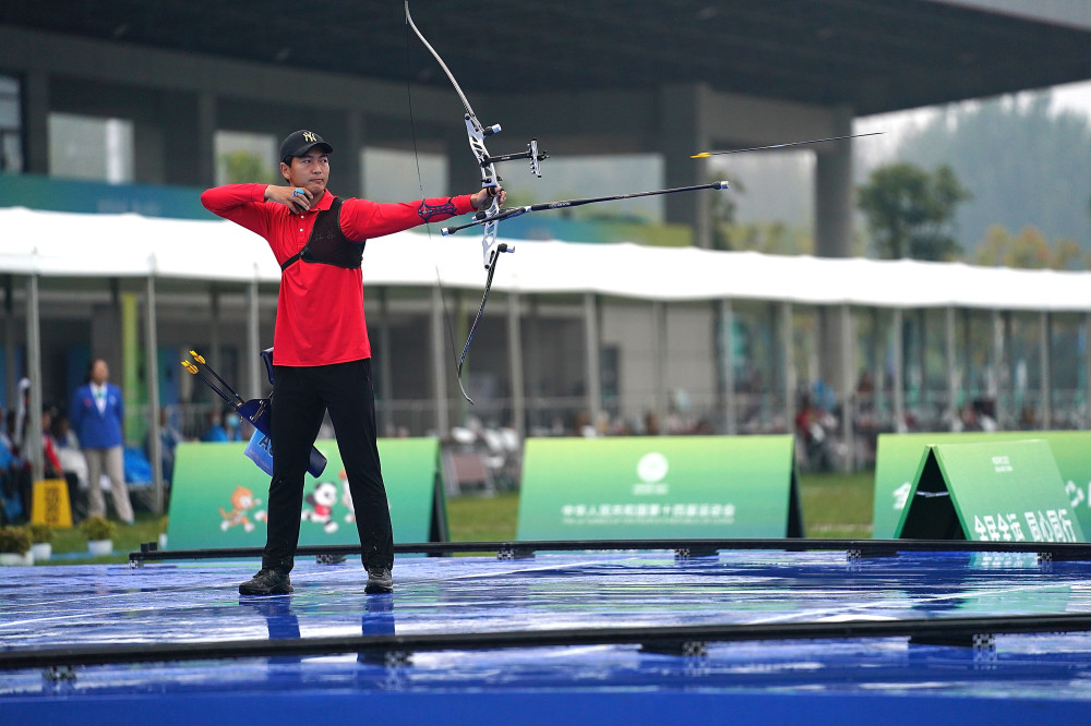 (全运会)射箭——男子反曲弓个人铜牌赛赛况(2)