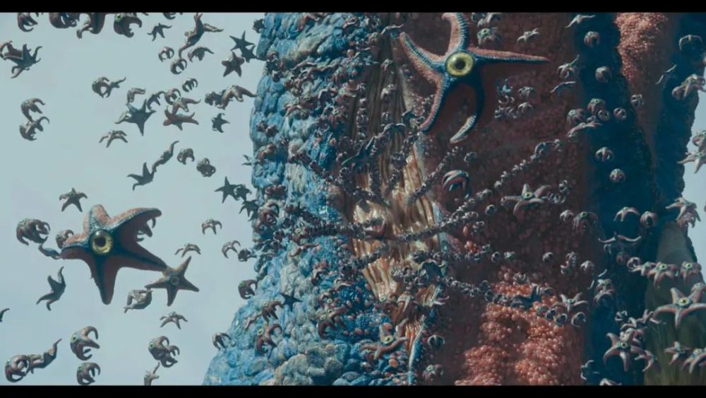 小海星还具有抱脸虫一般的技能,直接掌控人类.