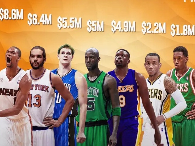 拉里-桑德斯 NBA躺赚榜出炉！波什860万美元居首，湖人占两席为各队之最