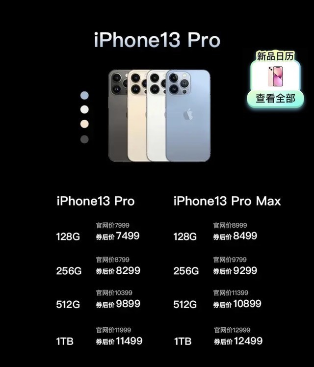 iphone13百亿补贴立减500元今日下午2点开抢