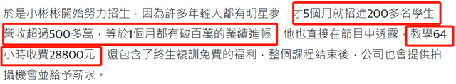 小彬彬转行当影视CEO，自曝公司月入百万，曾欠债200万靠儿子赚钱