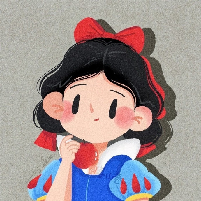 迪士尼公主童话里的小可爱丨善小卷儿