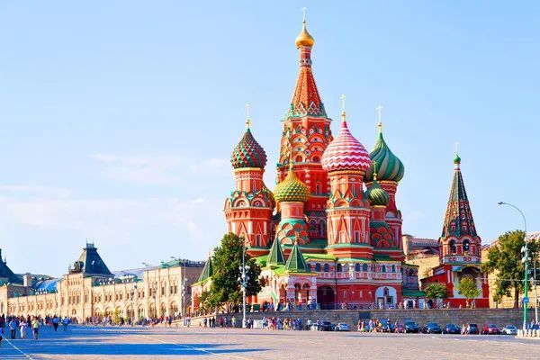 俄罗斯洋葱头建筑图片