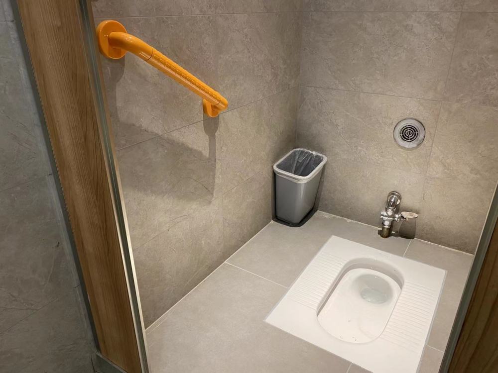 一个小扶手就能解决如厕大难题适老公厕应该再多些