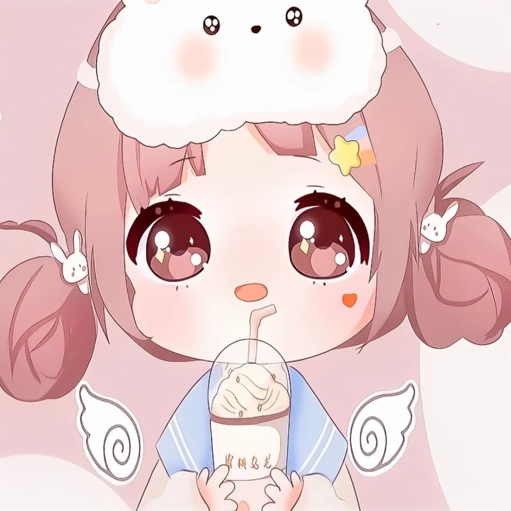 微信头像三人闺蜜头像单人动漫头像q版可爱画风