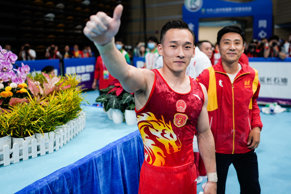 体操全能王肖若腾不需再用一枚金牌证明自己