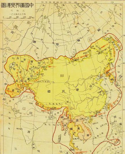 不老实的藩属国对中国几次用兵还不断的蚕食领土