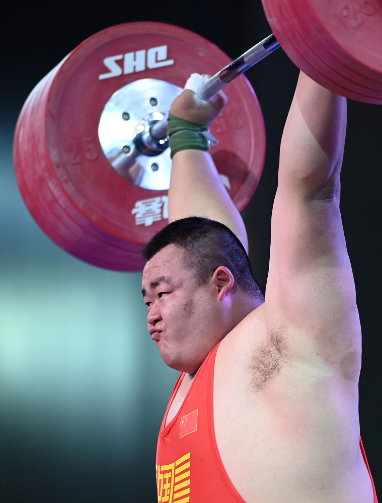 全运会举重男子109公斤以上级决赛赛况2