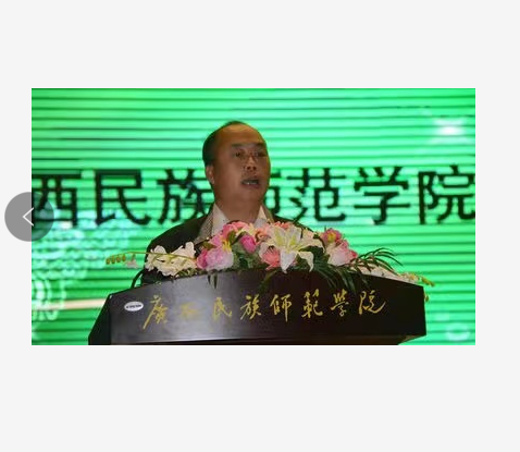 原来是广西民族师范学院马克思主义学院院长