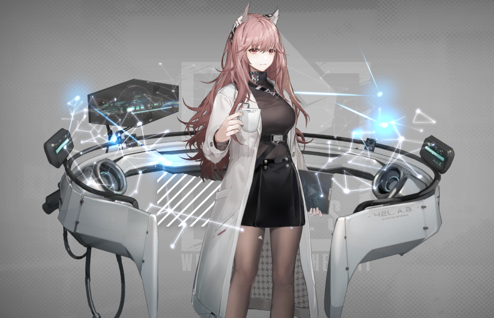 明日方舟海猫老东家的游戏送了十连鹰角给了200玉眼红啊