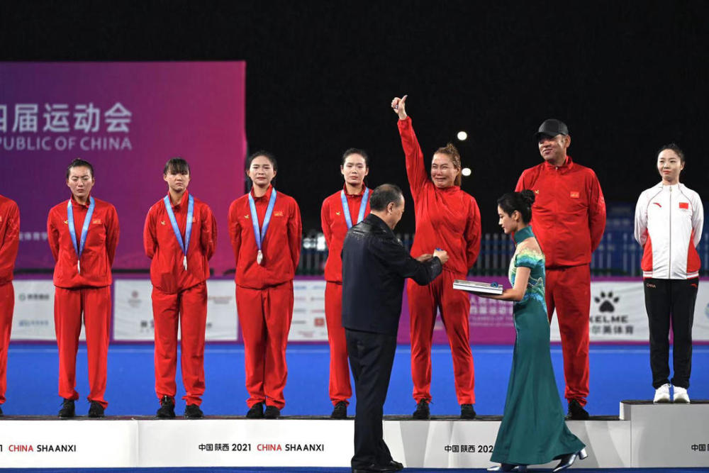 王者之师四川女曲全运会摘一金一银