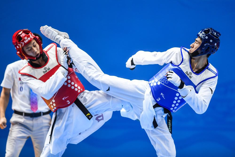 全运会跆拳道男子68公斤级赛况4