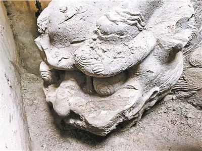 正阳桥遗址考古出土明代镇水兽