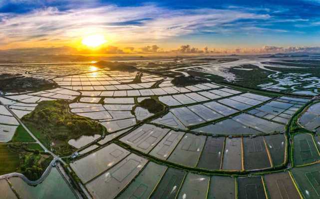 宁海王干山日出图片