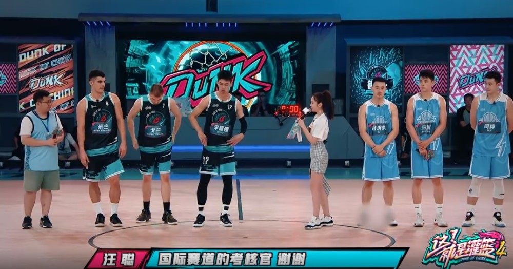 cba 灌篮比赛再升级，CBA专业队和国际球员队上场