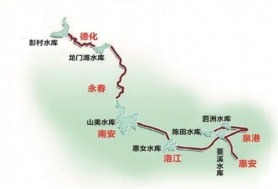 泉州版南水北调七库连通工程即将建成
