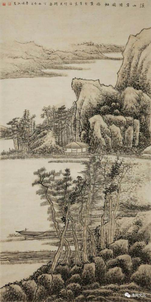 明末著名画家龚贤山水画作品欣赏