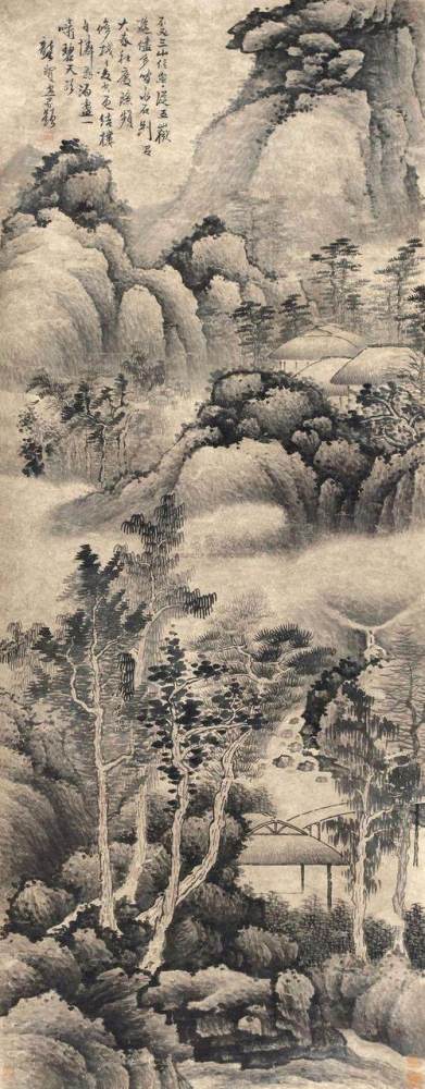 明末著名画家龚贤山水画作品欣赏