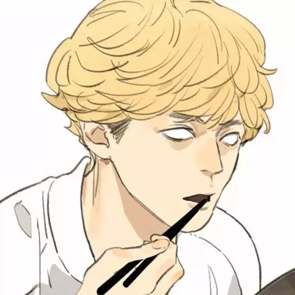 动漫男头我喜欢的东西不多只有这片蓝天还有那个傻姑娘