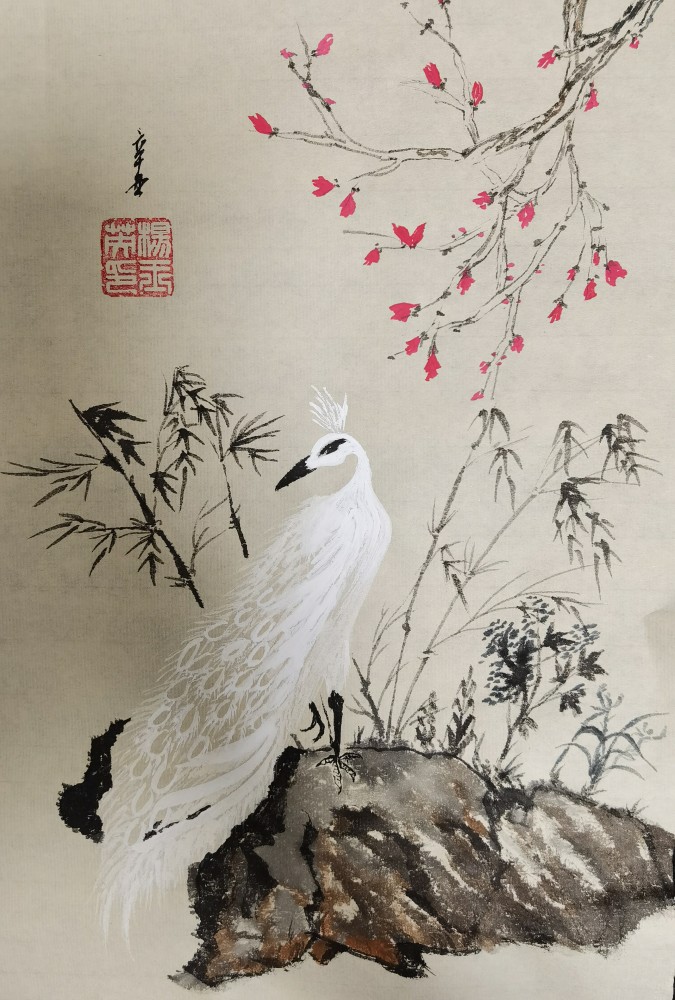 江南馨云书画院外联部杨玉英作品