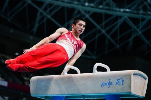 全运会|"吊环王"强势夺金 奥运"老将"高低杠折桂